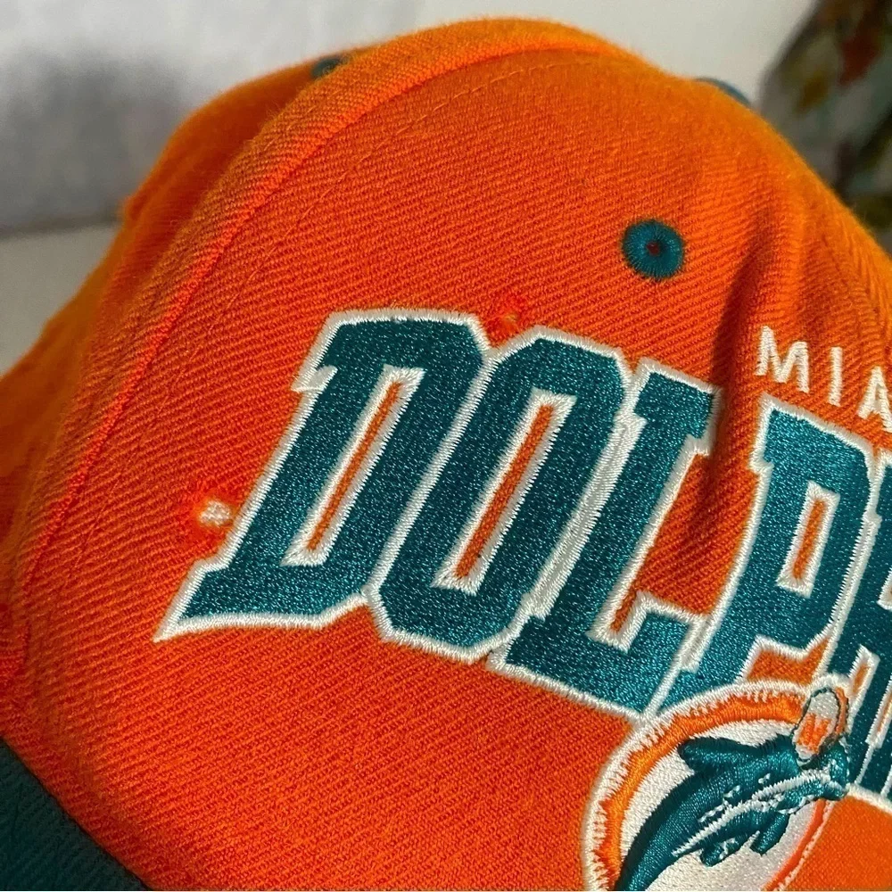 NFL Vintage Collection Miami Dolphins Wool Nostalgia Co.SnapBack Hat Cap